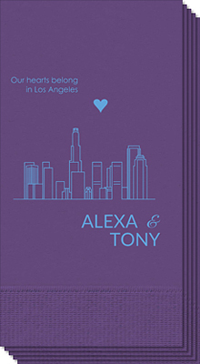 We Love Los Angeles Guest Towels